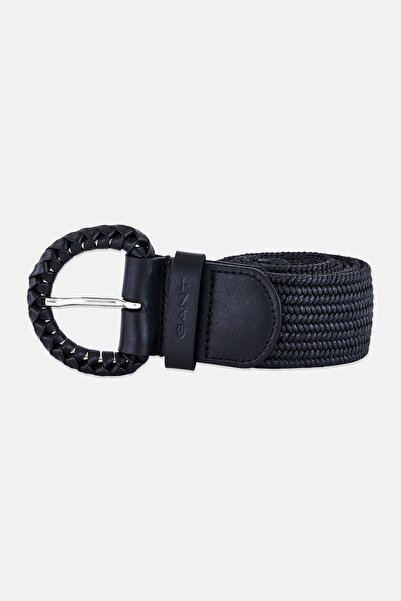 Gant Women Knitted Adjustable Belts, Black