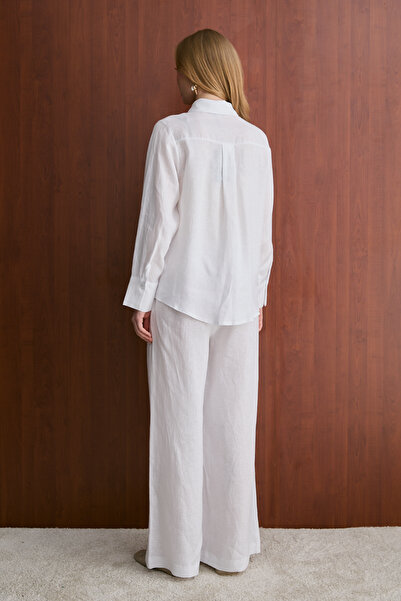 Melike Tatar Linen Shirt 32-2765