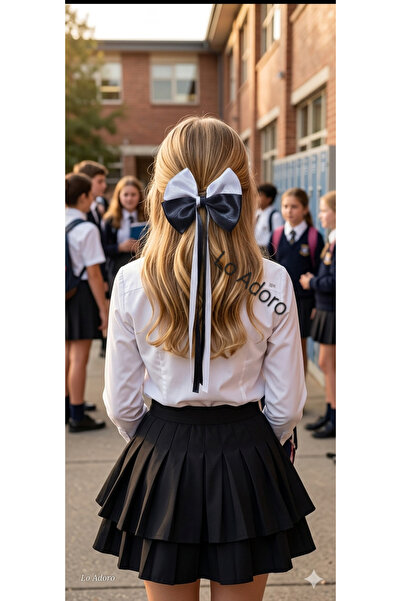 LO ADORO 23 квітня (1 шт.) Заколка для волосся зі стрічкою та бантом, заколка...