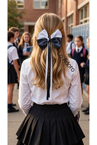 LO ADORO 23 квітня (1 шт.) Заколка для волосся зі стрічкою та бантом, заколка...