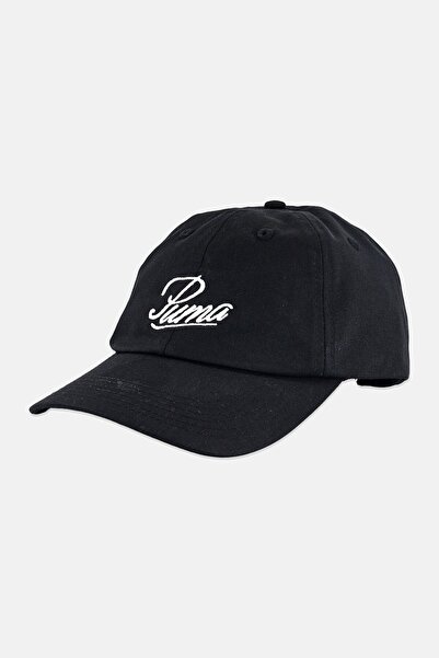 Puma Women Embroidered Logo Adjustable Cap, Black