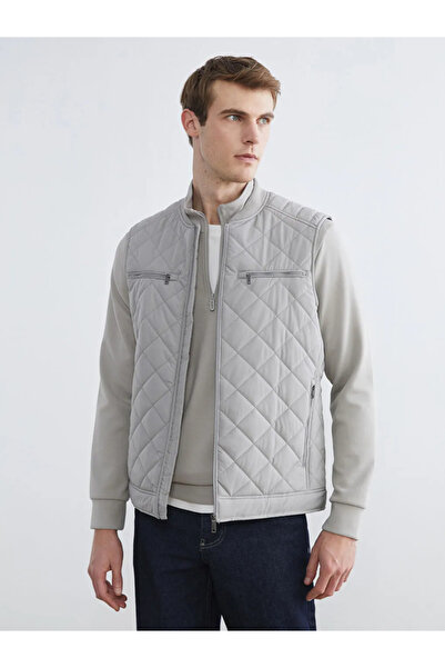 LC Waikiki Beige Standard Fit Men's Vest