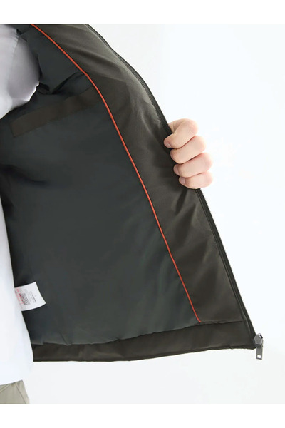 LC Waikiki Khaki Standard Fit Men's Vest