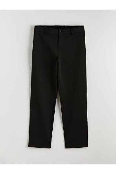 LC Waikiki Μαύρο ανδρικό παντελόνι Standard Fit