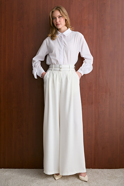 Melike Tatar Double Belted Trousers 32-2740