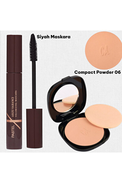 Pastel X Arzu Sabancı Volumizing Mascara + Catherine Arley Powder - Compact P...