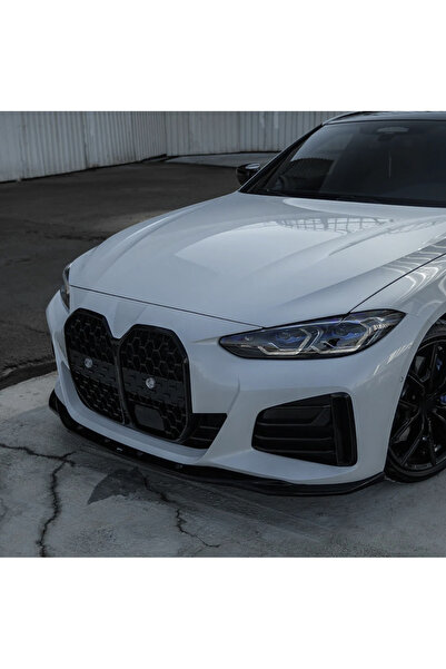 TMZ Garage BMW G26 / i4 2021+ M Sport Ön Lip Piano Black Ön Tampon Alt Eki