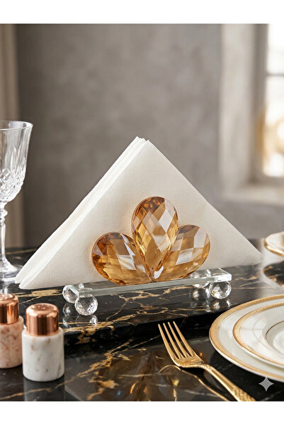 ÖZ KRİSTAL DESİGN Kristal Bal Peçetelik
