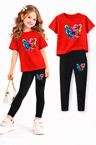 genosha Σετ κολάν και μπλουζάκι για κορίτσια/ Συνδυασμός μητέρας-κόρης