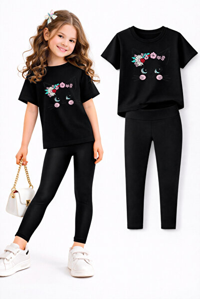genosha Σετ κολάν και μπλουζάκι για κορίτσια/ Συνδυασμός μητέρας-κόρης