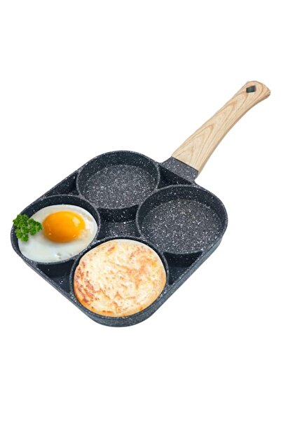 Trendily Non-Stick Frying Pan with 4 Compartments