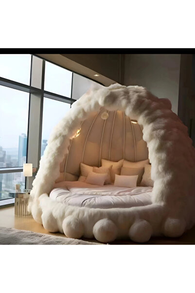PalmirAtic Nimbostratus "Cloud" Daybed kafes bazalı yatak her yaş grubu icin