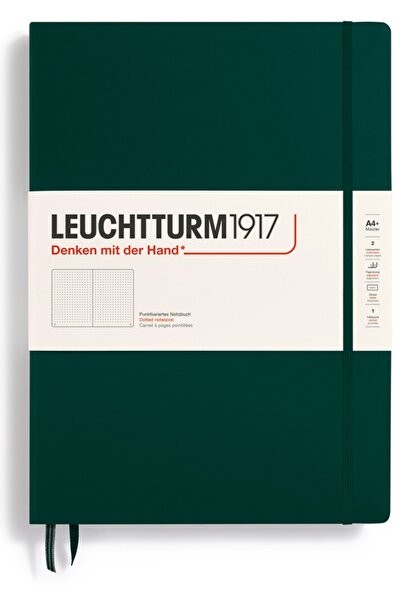 Leuchtturm1917 Master Classic (A4+), Blocnotes cu 235 de pagini, cu puncte, V...