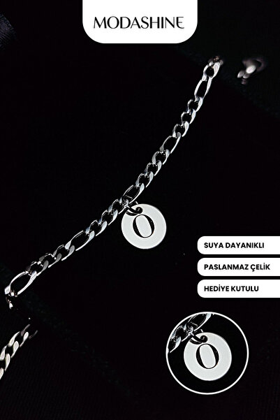 ModaShineShop O Letter Bracelet – Stainless Steel Bracelet, Gift for Lover, S...