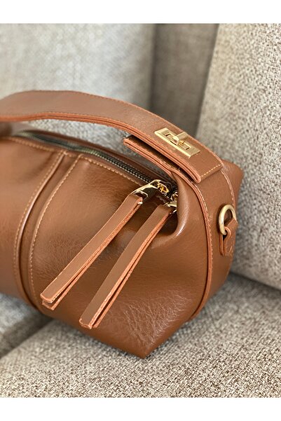 Bagzone Kilit Detaylı El Ve Ayarlanabilir Askılı Omuz Çantas