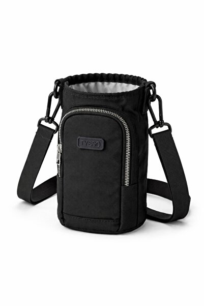 OEM TYESO portable thermos bottle cover, durable nylon, adjustable strap, siz...