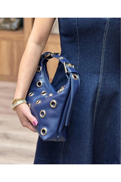 DEZ STORE أوربيت تفاصيل مرصعة إل آند حقيبة كتف