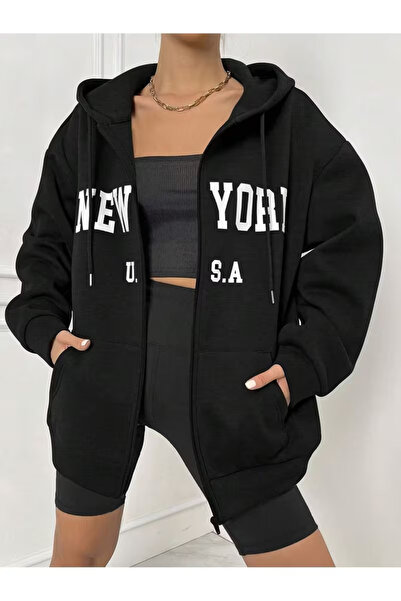 Pop Giyim Oversize Hooded Sweatshirt Hoodie