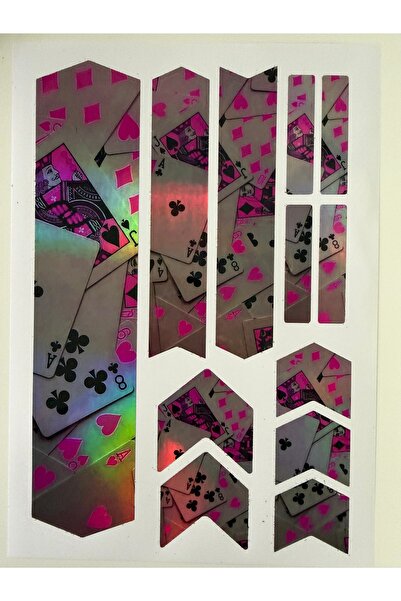 ca kay bu Σετ αυτοκόλλητων για ποδήλατο με σχέδιο καρτών παιχνιδιών – Αυτοκόλ...