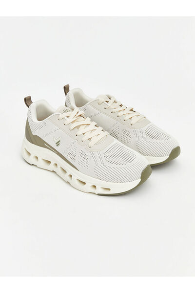 LC Waikiki Lcw Steps Beige Mesh Men's Sports Shoes