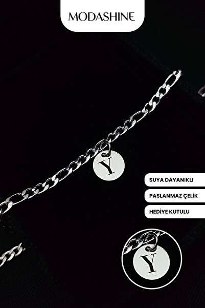ModaShineShop Y Letter Bracelet Stainless Steel Gift Boxed for Lover, Spouse,...