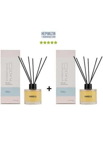 Bargello 2x Sakız Dekoratif Ortam Kokusu 120 ml Sympathetic Place - Bambu Çub...