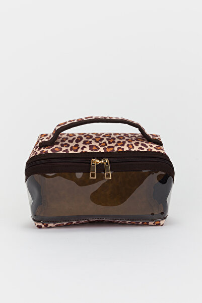 Lui Baby Large Size Transparent Window Makeup Bag Cosmetic Organizer Travel Bag