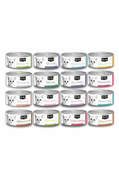Kit Cat Food Cat Cat Carton 24 Pieces Assorted