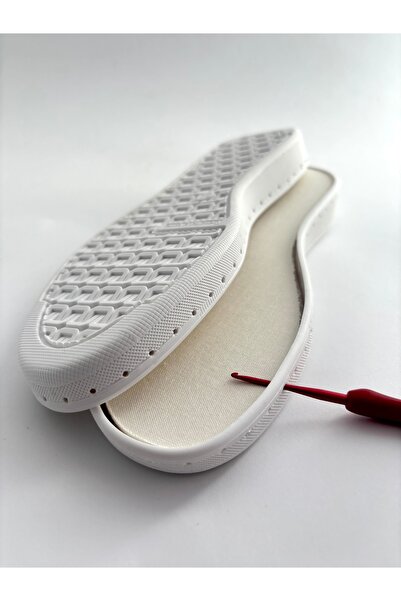 Crochet Decor Navy Sole with Holes size 36 (inside 24 cm) for CROCHET shoes -...