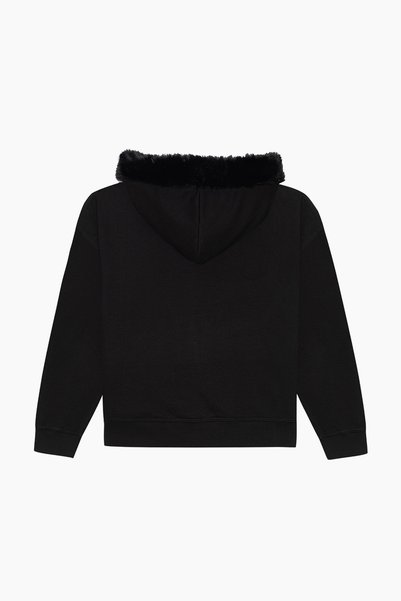 Cos Weirdos Fur Zip Hoodie