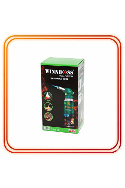 BuradaBuldun Winnboss WN-3013 Pürmüz Torch Seti | Çakmak Başlığı + 400 ml Kam...