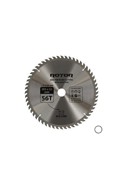Rotor Δίσκος κοπής ξύλου 305*32/30/25.4 με προσαρμογέα 56 δοντιών