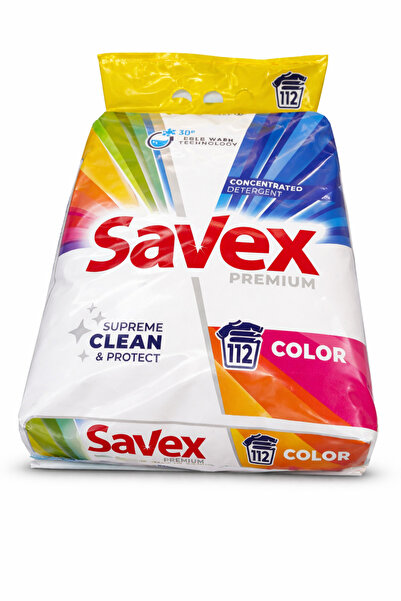SAVEX DETERGENT Premium Color 9 kg 112 spalari