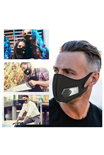 Vision KN95 Smart Electric Respiratory Mask-Rechargeable Purifying Fa -Protec...