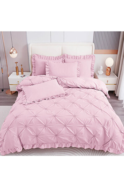 Pucioasa Bed linen with pleats for a double bed for 2 people Pucioasa, CVA 4 ...