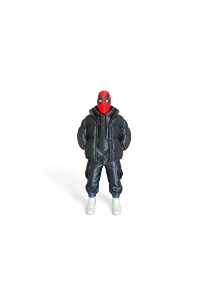 Valente3D Deadpool Figür 3D Baskı – Koleksiyonluk Dekoratif Oyuncak Model (17...