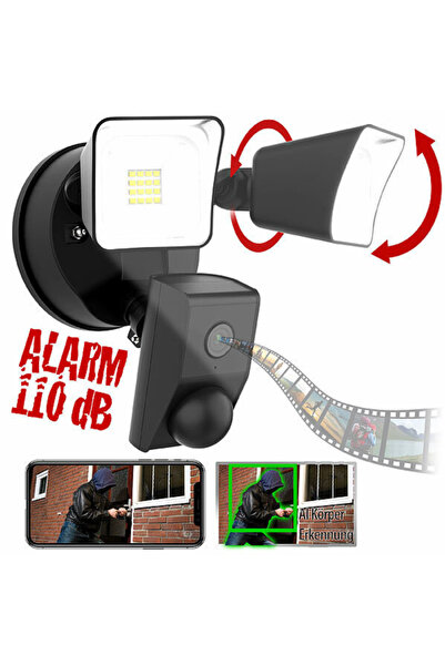 ALQUALITY Smart Security Spotlight Camera ALQUALITY® Full HD 1080p Camera - 1...
