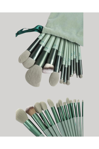 ZERO LAND Σετ πινέλων μακιγιάζ 13 τεμαχίων ZENGEMTX, κατάλληλο για σκιά ματιώ...