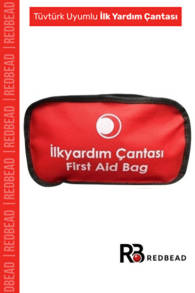 Redbead #Acil Müdahale Ev Iş Yeri Araba Okul Deprem Ecza Ilk Yardım Bez Çanta...