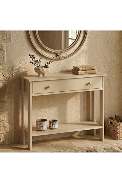 MANDOSİ 70 Cm Çekmeceli Dresuar Antre Hol Kumtaşı