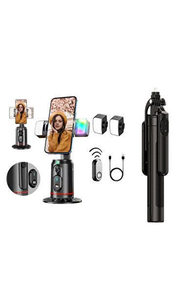 OEM 360° Smart Mount with Automatic Face Tracking Ideal for Vlogging, Live St...