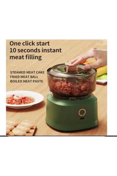 SimpluAcasa Tocator Electric Portabil Usturoi, Legume si Carne, Reincarcabil,...