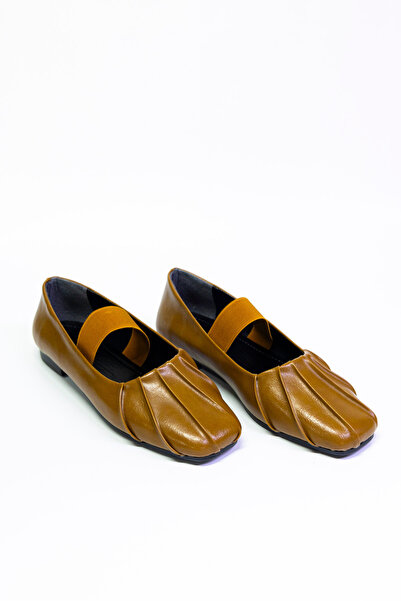 azza shoes Balerini de zi cu zi, cu aspect încrețit, din cauciuc Safi