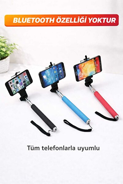 ASG عصا سيلفي وحامل ثلاثي القوائم (بلوتوث) قابل للدوران 180 درجة وطول 110 سم