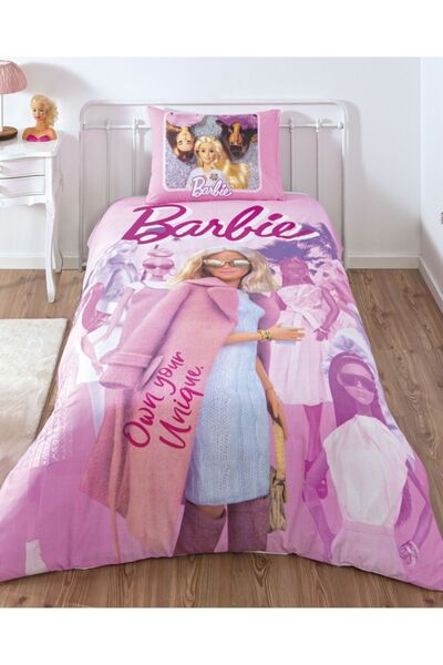 Taç Original Licensed Barbie Single Duvet Cover Set