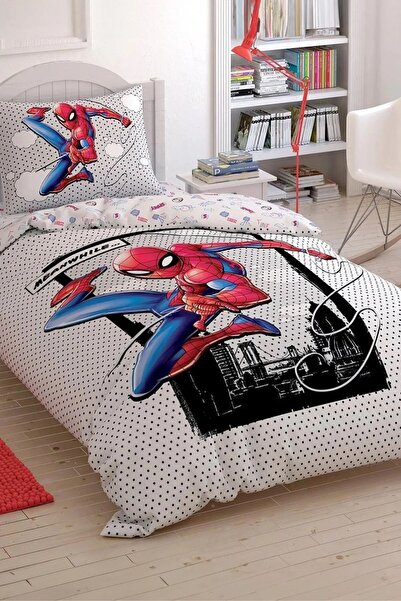 Taç Set de husă de pilotă unică Spiderman, original, licențiat