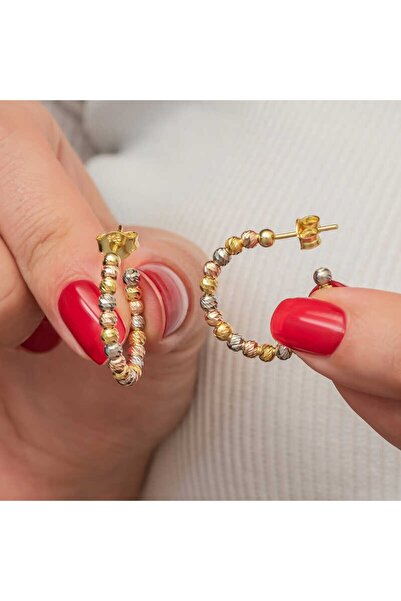 Inure Jewelry Gümüş Dorika Kadın Küpe