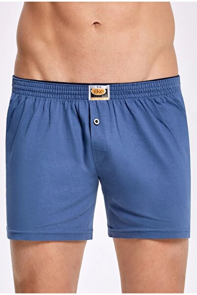 İlke Чоловічі боксерські шорти вільного крою, 1 пара, 100% бавовна, на ґудзик...