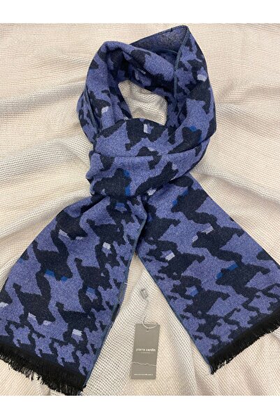 Pierre Cardin Woven Soft Fabric Patterned Scarf Kaşkol