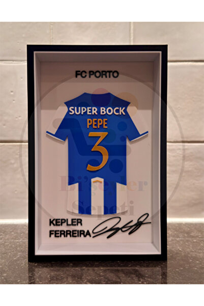 Bi'şeyler Sepeti Pepe - Kepler Ferreira - FC Porto - Forma İmzalı Çerçeve Hed...
